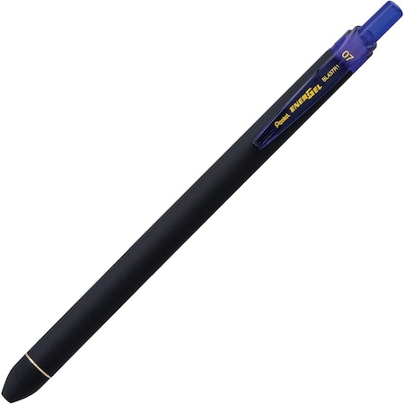 Pen, Gel, 0.7mm, 3/5Wx2/5Lx5-4/5H, 12/DZ, Blue PK
